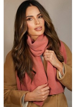 Kamea wełniany szalik łososiowy 02 ze sklepu intimiti.pl w kategorii Szaliki i chusty damskie - zdjęcie 187880573