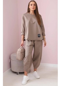 Komplet bawełniany bluza i spodnie fango ze sklepu intimiti.pl w kategorii Dresy damskie - zdjęcie 187880741