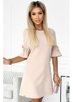 Numoco 217-7 NEVA trapezowa sukienka z rozkloszowanymi rękawkami ze sklepu intimiti.pl w kategorii Sukienki - zdjęcie 187880904
