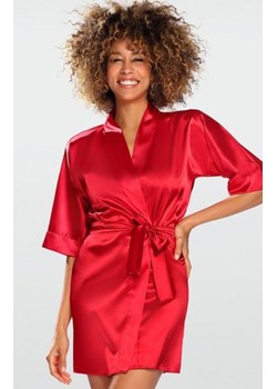 Dkaren 90 szlafrok damski red ze sklepu intimiti.pl w kategorii Szlafroki damskie - zdjęcie 187880911