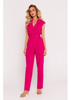 Moe kombinezon z ozdobną nogawką fuksja M780 ze sklepu intimiti.pl w kategorii Kombinezony damskie - zdjęcie 187881172