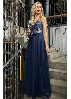 Bicotone wieczorowa sukienka z koronką 265-11/1 ze sklepu intimiti.pl w kategorii Sukienki - zdjęcie 187881230
