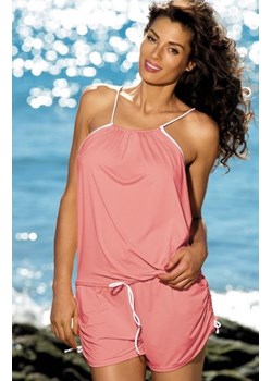 Marko Tunika Leila Frosted M-312 koralowa (293) ze sklepu intimiti.pl w kategorii Kombinezony damskie - zdjęcie 187881891