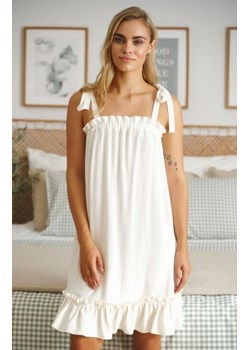 Koszulka nocna wiązana na ramionach ze sklepu intimiti.pl w kategorii Koszule nocne - zdjęcie 187882153