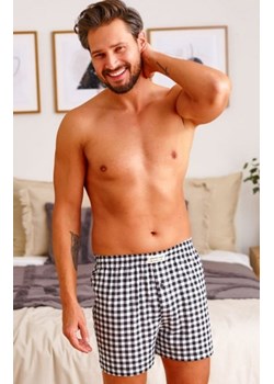 Doctor Nap BOX.5165 bokserki męskie czarno-białe ze sklepu intimiti.pl w kategorii Majtki męskie - zdjęcie 187882260
