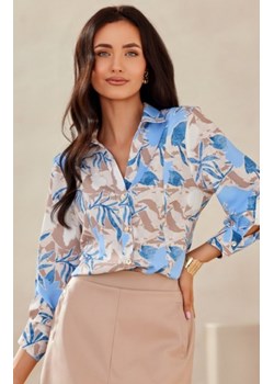 Anvien koszula damska w roślinny print 04F ze sklepu intimiti.pl w kategorii Koszule damskie - zdjęcie 187882350