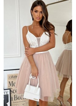 Rozkloszowa tiulowa sukienka 285-34 ze sklepu intimiti.pl w kategorii Sukienki - zdjęcie 187882602