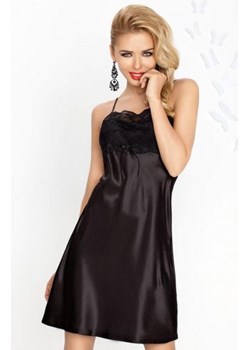 Dkaren Ismena koszulka czarna ze sklepu intimiti.pl w kategorii Koszule nocne - zdjęcie 187883192