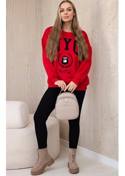 Komplet bawełniany bluza ocieplana i legginsy ze sklepu intimiti.pl w kategorii Dresy damskie - zdjęcie 187883214