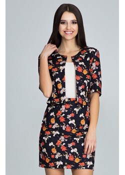 Figl M591 komplet kwiaty czarne ze sklepu intimiti.pl w kategorii Sukienki - zdjęcie 187883223