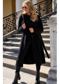 Awama A682 płaszcz damski z kapturem ze sklepu intimiti.pl w kategorii Płaszcze damskie - zdjęcie 187888334