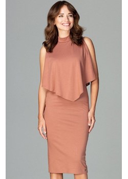 Lenitif K480 sukienka brązowa ze sklepu intimiti.pl w kategorii Sukienki - zdjęcie 187888402