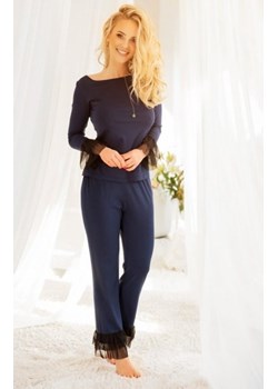 Kalimo Digue piżama damska granatowa ze sklepu intimiti.pl w kategorii Piżamy damskie - zdjęcie 187888553