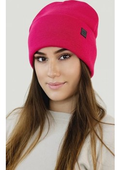 Kamea Sally czapka beanie damska malinowa ze sklepu intimiti.pl w kategorii Czapki zimowe damskie - zdjęcie 187888642