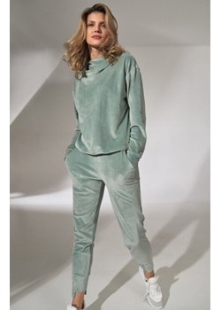 Figl M746 miętowe spodnie damskie ze sklepu intimiti.pl w kategorii Spodnie damskie - zdjęcie 187888812