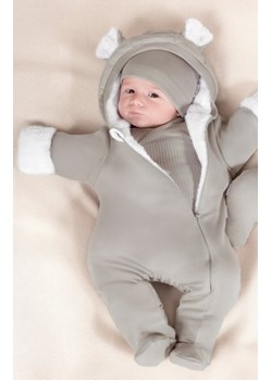 Pajac dresowy ocieplany z kapturem ze sklepu intimiti.pl w kategorii Pajacyki - zdjęcie 187889081