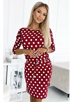 Numoco 13-156 sukienka sportowa z wiązaniem i kieszeniami ze sklepu intimiti.pl w kategorii Sukienki - zdjęcie 187889962