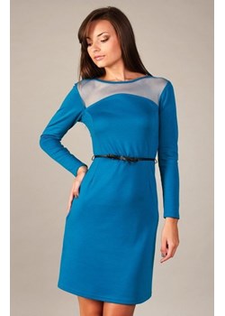 Vera Fashion Giselle sukienka niebieski ze sklepu intimiti.pl w kategorii Sukienki - zdjęcie 187889990