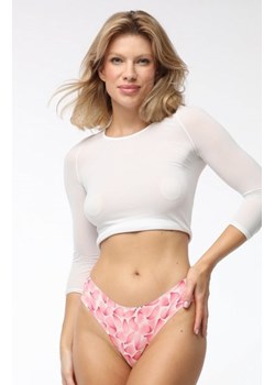Julimex Simple Brasil Rose Flakes figi damskie ze sklepu intimiti.pl w kategorii Majtki damskie - zdjęcie 187890103
