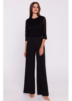 Stylove S381 kombinezon z koronkową górą czarny ze sklepu intimiti.pl w kategorii Kombinezony damskie - zdjęcie 187890443