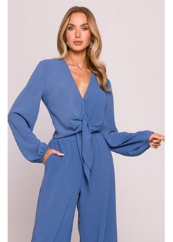 Moe krótka bluzka jeansowa M861 ze sklepu intimiti.pl w kategorii Bluzki damskie - zdjęcie 187890644