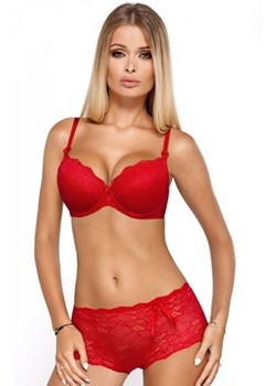 Paripari Vesta bokserki koronkowe red ze sklepu intimiti.pl w kategorii Majtki damskie - zdjęcie 187890710