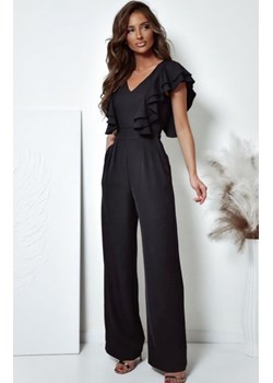 Duet czarny kombinezon falbana ze sklepu intimiti.pl w kategorii Kombinezony damskie - zdjęcie 187890810