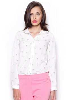 Figl M284 koszula ecru ze sklepu intimiti.pl w kategorii Koszule damskie - zdjęcie 187890954