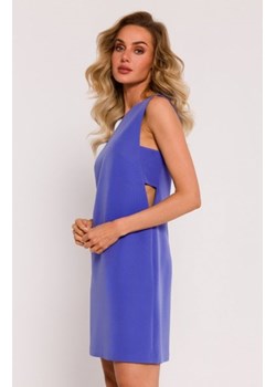 Moe sukienka bez rękawów z wycięciami na bokach fioletowa M778 ze sklepu intimiti.pl w kategorii Sukienki - zdjęcie 187891360
