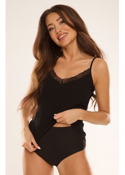 *De Lafense Freya 697 koszulka damska czarna ze sklepu intimiti.pl w kategorii Bluzki damskie - zdjęcie 187891891