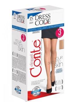 Conte Dress Code 15 rajstopy 3sztuki ze sklepu intimiti.pl w kategorii Rajstopy - zdjęcie 187891971