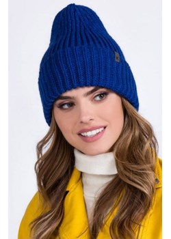 Kamea Puka czapka damska granatowa ze sklepu intimiti.pl w kategorii Czapki zimowe damskie - zdjęcie 187892110