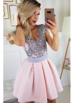 Bicotone 2139-33N sukienka jasny róż ze sklepu intimiti.pl w kategorii Sukienki - zdjęcie 187892223