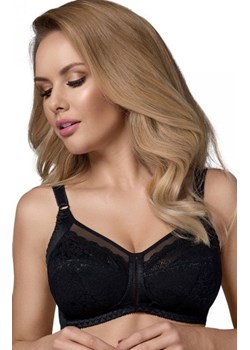 Azal 024 biustonosz półusztywniany czarny ze sklepu intimiti.pl w kategorii Biustonosze - zdjęcie 187892283