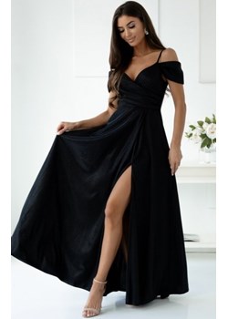 Duet Valentina długa sukienka lux czarna ze sklepu intimiti.pl w kategorii Sukienki - zdjęcie 187892433