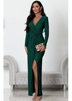 Wieczorowa długa sukienka z poświatą Hera ze sklepu intimiti.pl w kategorii Sukienki - zdjęcie 187892603