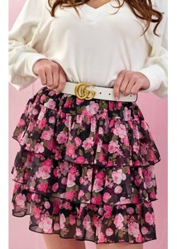Wzorzysta mini spódniczka 0039/U29 ze sklepu intimiti.pl w kategorii Spódnice - zdjęcie 187892661