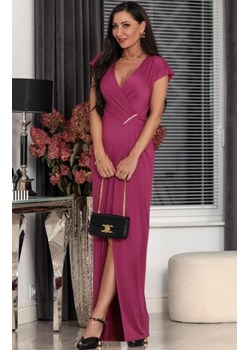 Elizabeth Diana długa sukienka z ozdobą biskupi ze sklepu intimiti.pl w kategorii Sukienki - zdjęcie 187892684