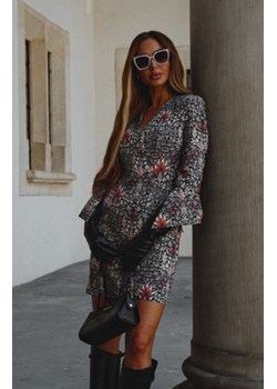 Moe sukienka z szerokimi mankietami wzór M877/1 ze sklepu intimiti.pl w kategorii Sukienki - zdjęcie 187892723