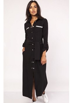 Lanti SUK157 sukienka czarna ze sklepu intimiti.pl w kategorii Sukienki - zdjęcie 187892762