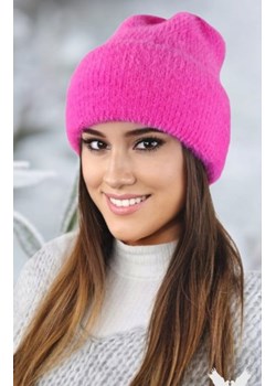 Kamea Benita różowa czapka damska ze sklepu intimiti.pl w kategorii Czapki zimowe damskie - zdjęcie 187892844