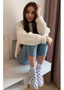 Conte skarpetki w serduszka ze sklepu intimiti.pl w kategorii Skarpetki damskie - zdjęcie 187892880