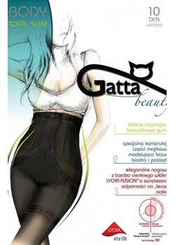 Gatta Body Total Slim Fusion 5XL rajstopy damskie ze sklepu intimiti.pl w kategorii Rajstopy - zdjęcie 187893040