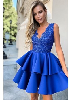 Rozkloszowana sukienka z pianką 2122-05 ze sklepu intimiti.pl w kategorii Sukienki - zdjęcie 187893230