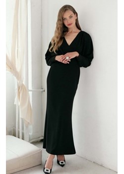Makover K143 czarna maxi sukienka ze sklepu intimiti.pl w kategorii Sukienki - zdjęcie 187893952