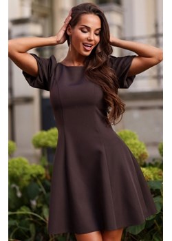 Elizabeth Chanel mini sukienka czekoladowa ze sklepu intimiti.pl w kategorii Sukienki - zdjęcie 187893954