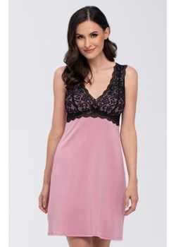 Larisa różowa koszulka nocna ze sklepu intimiti.pl w kategorii Koszule nocne - zdjęcie 187894564