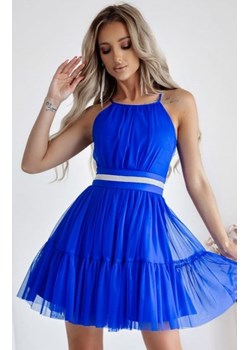 Duet Cristal tiulowa mini sukienka chabrowa ze sklepu intimiti.pl w kategorii Sukienki - zdjęcie 187894622