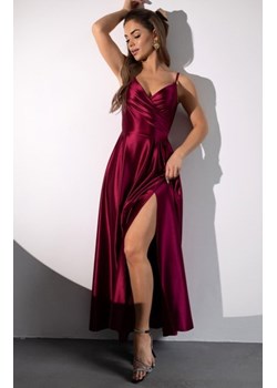 Nifiko Stella satynowa długa sukienka ze sklepu intimiti.pl w kategorii Sukienki - zdjęcie 187894824