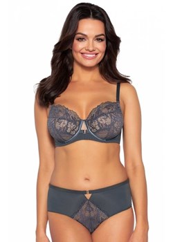 Ava 1937 Yucca Maxi biustonosz półusztywniany antracyt ze sklepu intimiti.pl w kategorii Biustonosze - zdjęcie 187894952